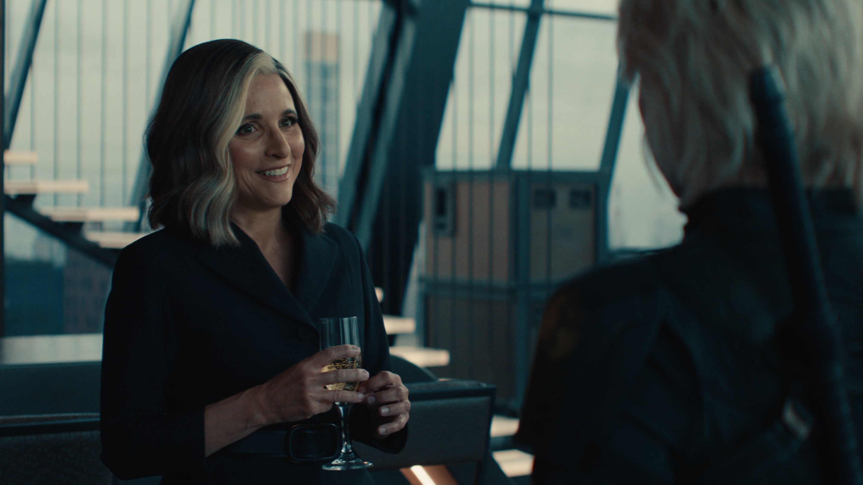 Valentina talks with Yelena in the newly renovated Avengers Tower.