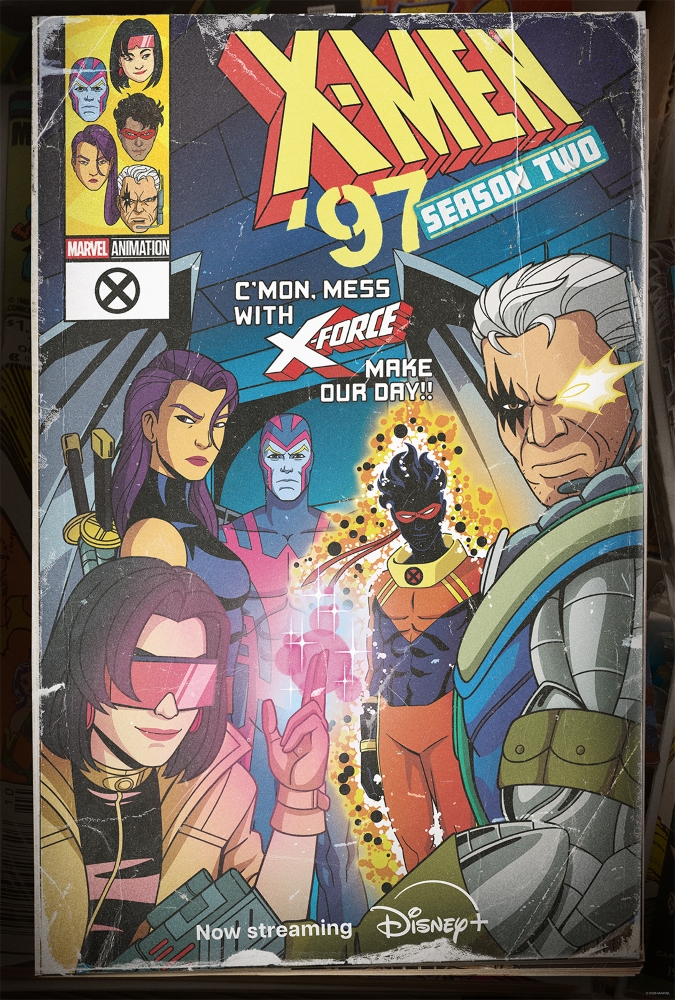 S2E2: A Force to be Reckoned with Poster that displays all the key characters 
